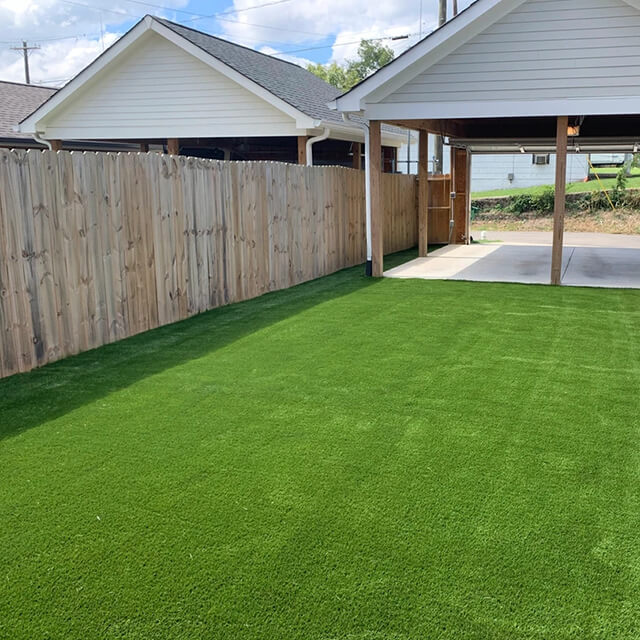 milj&oslash;vennlig syntetisk kunstgress til boliger 