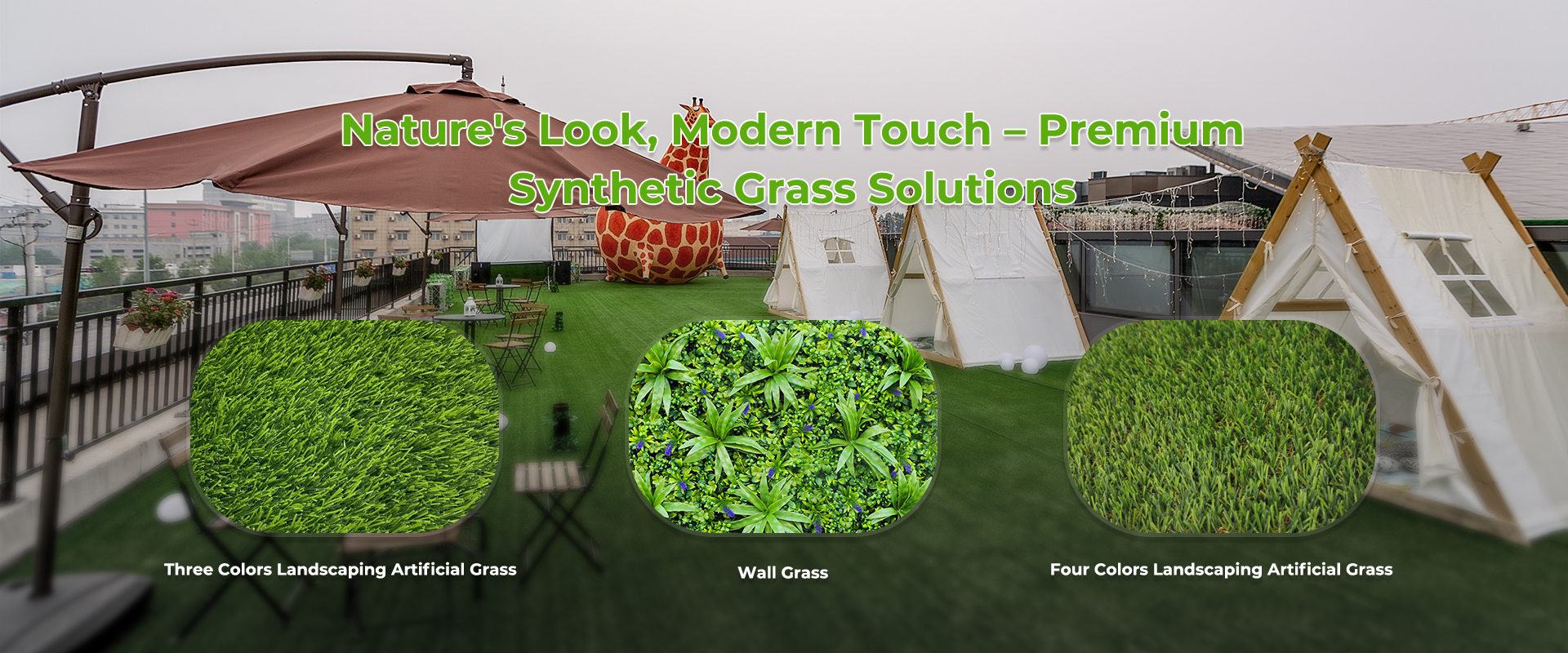 Premium syntetgr&auml;sproduktion och landskapsl&ouml;sningar